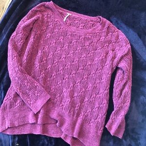 Cozy Free People Knit Sweater